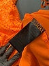 Express 100% Polyester Orange Cocktail Dress Size M - photo 8