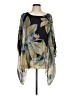 Unbranded Black 3/4 Sleeve Blouse Size M (estimated) - photo 1