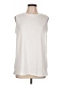 Unbranded Ivory Sleeveless T-Shirt Size L - photo 1