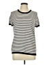 PREMISE Ivory Short Sleeve Top Size L - photo 1