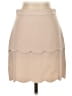 Club Monaco 100% Polyester Solid Tan Formal Skirt Size 0 - photo 1
