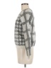 By Anthropologie Houndstooth Silver Pullover Sweater Size M - photo 5