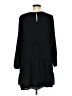 Ann Taylor LOFT 100% Polyester Solid Black Casual Dress Size M - photo 2