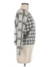 By Anthropologie Houndstooth Silver Pullover Sweater Size M - photo 4