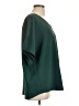 Entro 100% Polyester Green Short Sleeve Blouse Size L - photo 4