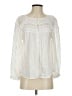 Old Navy Ivory Long Sleeve Blouse Size XS - photo 1