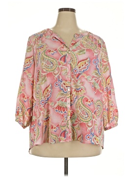 Investments 3/4 Sleeve Blouse