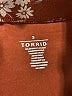 Torrid Floral Burgundy Shorts Size 3X Plus (3) - photo 3