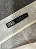 Zara Chevron-herringbone Gray Casual Pants Size M - photo 7