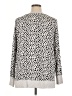 Workshop Republic Clothing Animal Print Silver Pullover Sweater Size 1X - photo 2