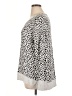 Workshop Republic Clothing Animal Print Silver Pullover Sweater Size 1X - photo 5