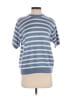 Alfred Dunner Blue Pullover Sweater Size Med Petite - photo 1