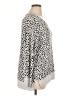 Workshop Republic Clothing Animal Print Silver Pullover Sweater Size 1X - photo 4