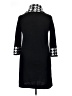 Studio One 100% Acrylic Houndstooth Black Casual Dress Size XL - photo 2