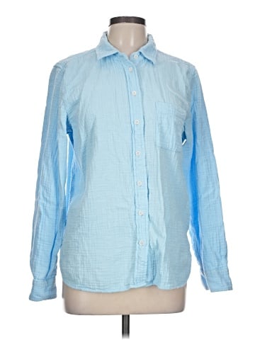 J.Crew Factory Store Long Sleeve Button-Down Shirt (view 1)