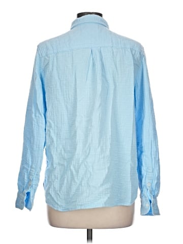 J.Crew Factory Store Long Sleeve Button-Down Shirt (view 2)