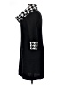 Studio One 100% Acrylic Houndstooth Black Casual Dress Size XL - photo 5