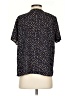 Allegra K 100% Polyester Stars Blue Short Sleeve Blouse Size S - photo 2