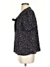 Allegra K 100% Polyester Stars Blue Short Sleeve Blouse Size S - photo 5