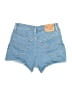Levi's Blue Denim Shorts Size 28 waist - photo 2