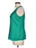 Merona 100% Polyester Green Sleeveless Blouse Size L - photo 5