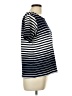 The Limited Stripes Blue Short Sleeve T-Shirt Size L - photo 4