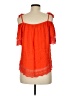 By & By Orange Sleeveless Blouse Size M - photo 2