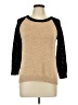 The Limited Color Block Tan Pullover Sweater Size L - photo 1