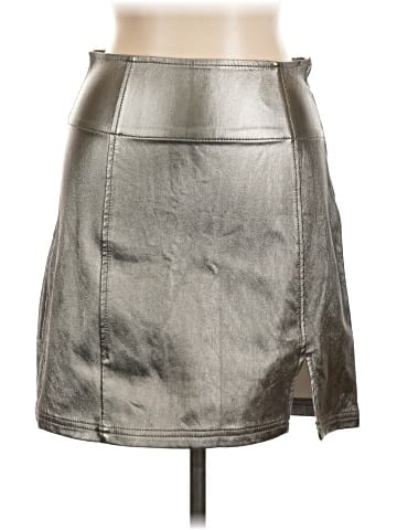 Free People Faux Leather Skirt (view 1)
