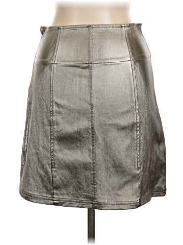 Free People Faux Leather Skirt (view 2)
