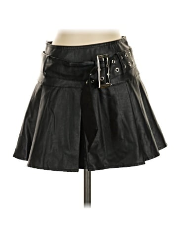 Assorted Brands Faux Leather Skirt (view 1)