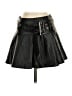 Assorted Brands 100% Polyester Black Faux Leather Skirt Size XS - photo 1