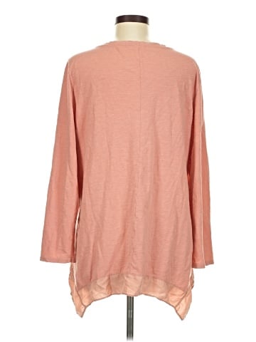 Garnet Hill 3/4 Sleeve T-Shirt (view 2)