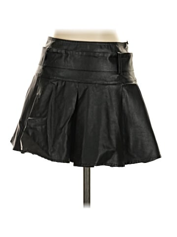 Assorted Brands Faux Leather Skirt (view 2)