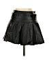Assorted Brands 100% Polyester Black Faux Leather Skirt Size XS - photo 2