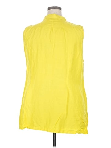 Ashley Stewart Sleeveless Button-Down Shirt (view 2)