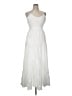 Unbranded 100% Polyester White Casual Dress Size XL - photo 1