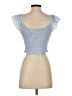 Universal Thread 100% Cotton Blue Short Sleeve Top Size XS - photo 2