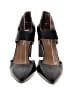 Adrienne Vittadini 100% Leather Black Heels Size 9 - photo 2
