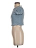 Shein Blue Short Sleeve Turtleneck Size 4 - photo 5