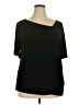 BLOOMCHIC Black Short Sleeve Top Size 18 - 20 - photo 1