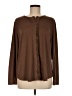 Chico's Brown Long Sleeve Blouse Size M (estimated) - photo 1