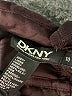 Donna Karan New York 100% Silk Brown Burgundy Jacket Size 10 - photo 6