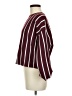 Future Collective Stripes Burgundy Pullover Sweater Size M - photo 5