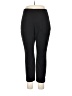 White House Black Market Solid Black Active Pants Size 12 - photo 1