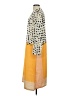 Unbranded 100% Polyester Polka Dots Yellow Casual Dress Size S - photo 5