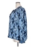 Joie Paisley Blue Long Sleeve Blouse Size XXL - photo 5