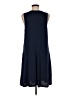 Kate Park Solid Blue Casual Dress Size M (estimated) - photo 2