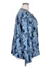 Joie Paisley Blue Long Sleeve Blouse Size XXL - photo 4