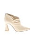 Vince Camuto 100% Leather Ivory Ankle Boots Size 10 - photo 1